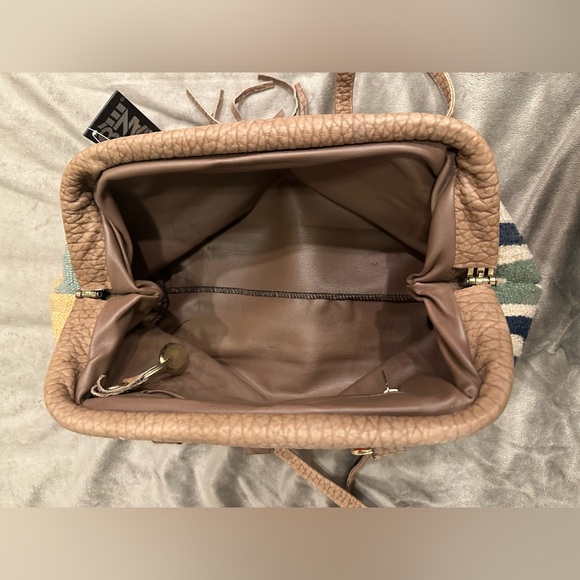 Marco Avane Kilim Purse Bag Satchel Fringe NWT Vintage - Picture 5 of 5